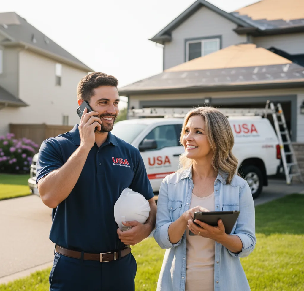 USA Roof Repair Experts customer support in Grimsley
